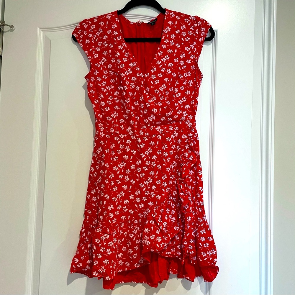 JCrew Floral Wrap Dress